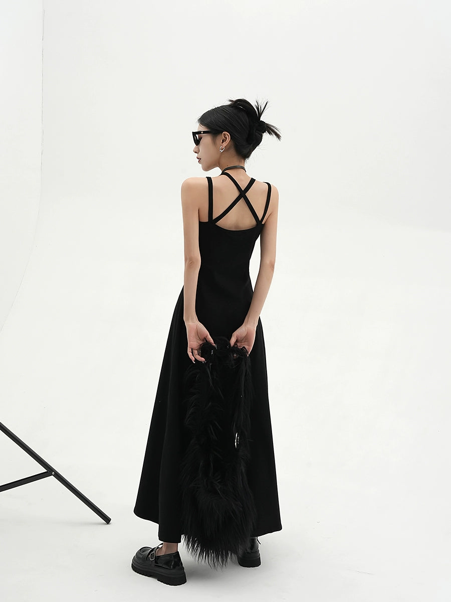 Mid-Length Sleeveless Dress